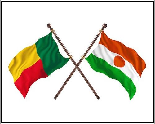 Drapeau Benin - Niger